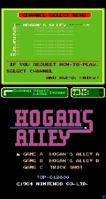PlayChoice-10: Hogan's Alley screen shot title
